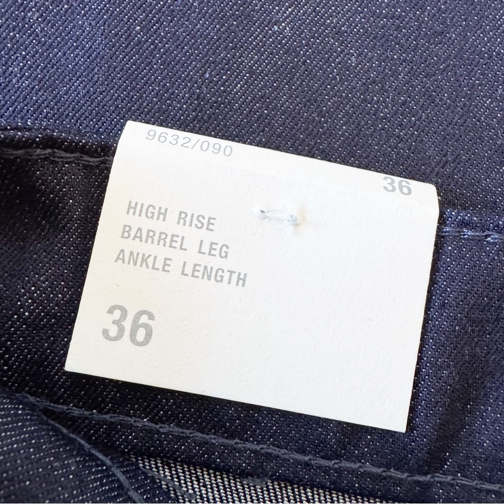 Zara Collection Barrel High Waist Jeans Size 4 - Picture 7 of 10